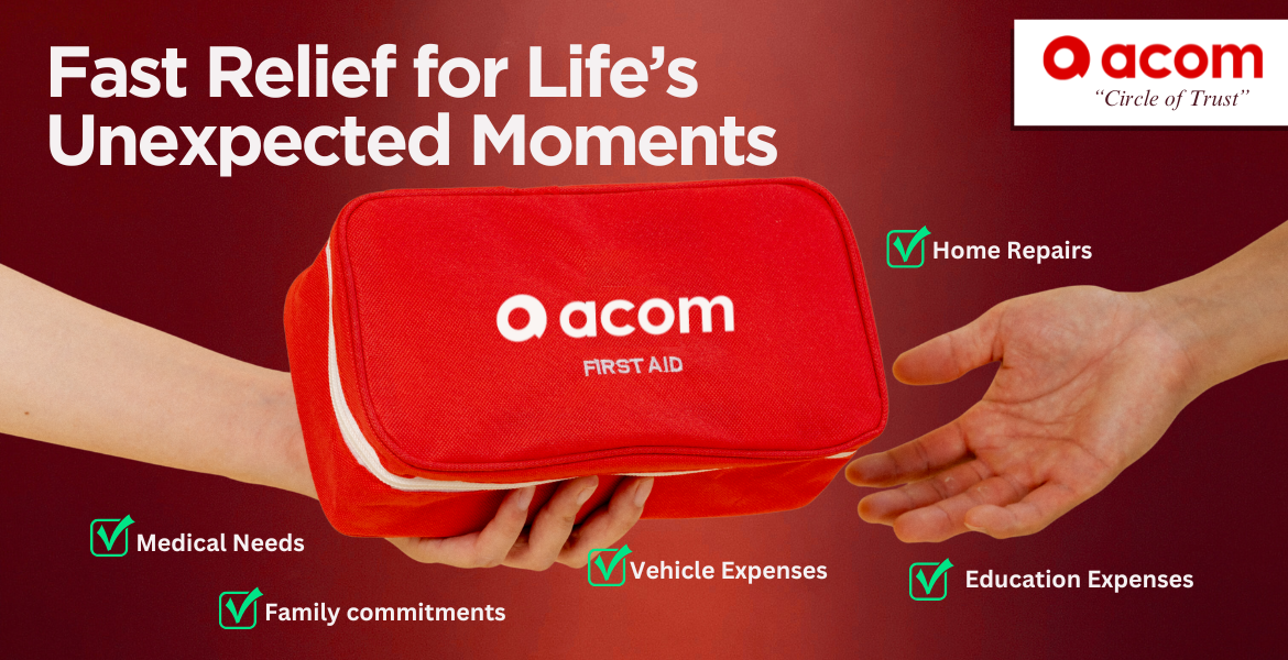 Need an Emergency Loan? ACOM (M) Is Here to Help